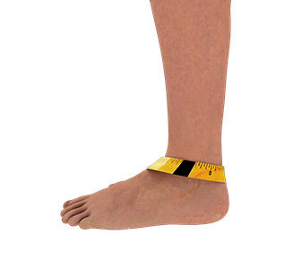 How to measure ankle circ.